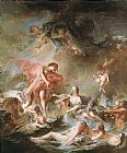 Francois Boucher Canvas Paintings - The Setting of the Sun